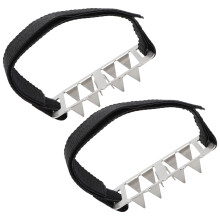 Ice Cleats for Shoes and Boots with 10 Steel Spikes, 1 Pair