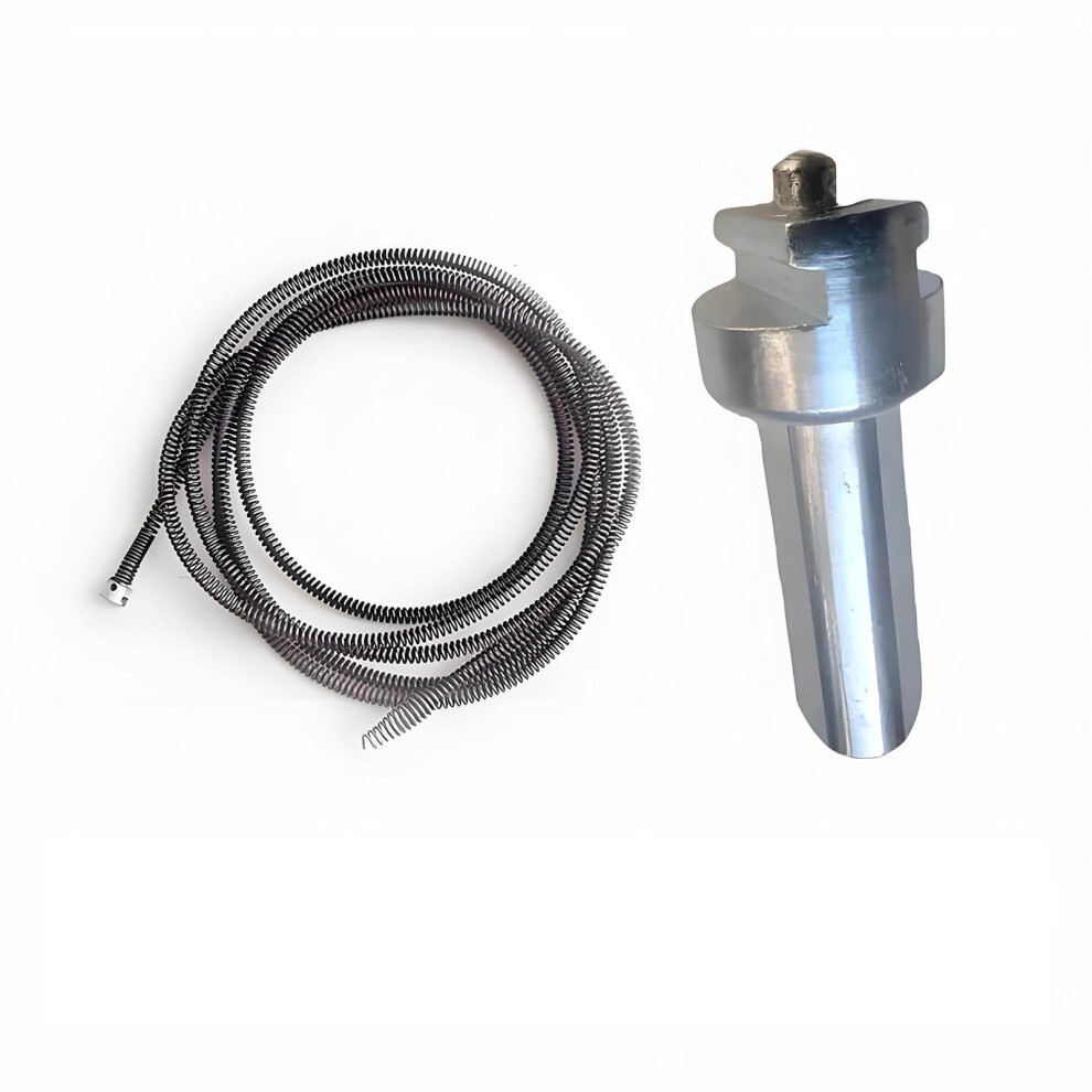 Xiying Drill Spring Pipe Dredging Tool, Sewer Cleaner Drain Snake For Sink/Toilet/Shower Clogs Â Includes 1 Spring Head & 1 Drill Connector 9422877006298