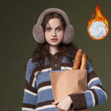 Ear Muffs For Women,Winter Warm Heat Storage Outdoor Windproof Antifreeze Plushed Earmuffs Soft Warm Earmuffs Foldable Men And Women One Size