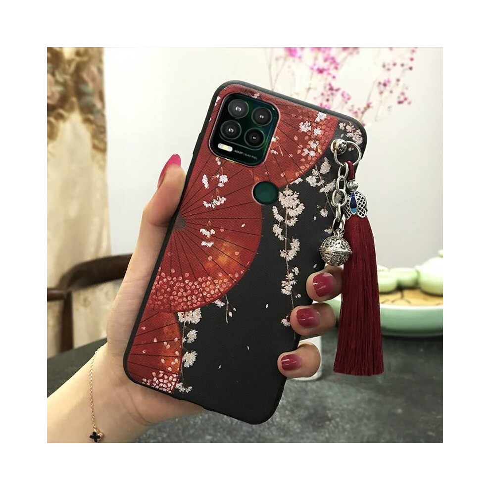 Moto G Stylus 5G Phone Case – Chinese Style Tpu Bell Cover, Shockproof, Dirt-Resistant, Waterproof, Soft Silicone With Tassel 9422877005833