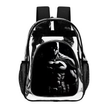 3D Printed Transparent Backpack for Comics & School – Waterproof, Multi-Functional, Back-to-School Gift