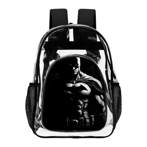 3D Printed Transparent Backpack for Comics & School – Waterproof, Multi-Functional, Back-to-School Gift
