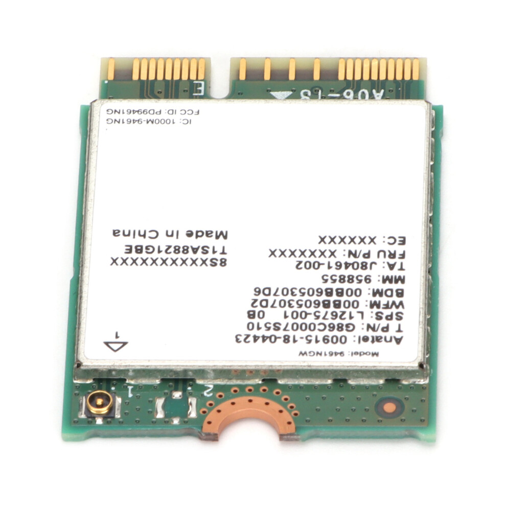 433Mbps Dual Band M.2 802.11Ac Wi-Fi Module 7790334261941