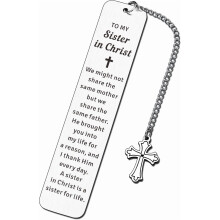 Christian Confirmation Sponsor Gifts – Bookmark for Women & Men, Catholic Church Thank You Gift, Compatible with All Ages
