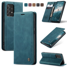 Leather Wallet Phone Case with Card Holder & Zipper – Compatible with Samsung Galaxy A73, A53, A33, A23, A13, A72, A52, A42, A32, A22, A12, A71,