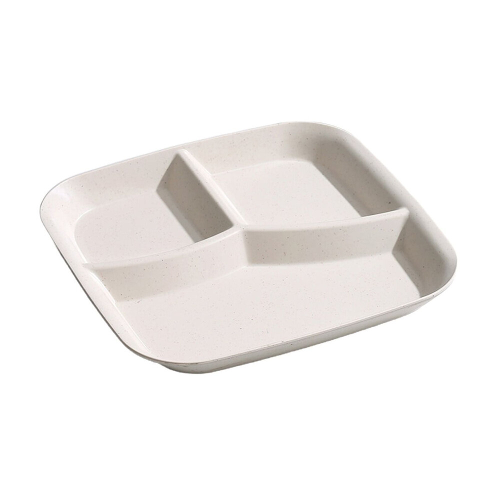 10" Unbreakable Portion Control Plate for Kids & Adults, Dishwasher/Microwave Safe, BPA-Free, Lightweight Reusable Plastic – Compatible with