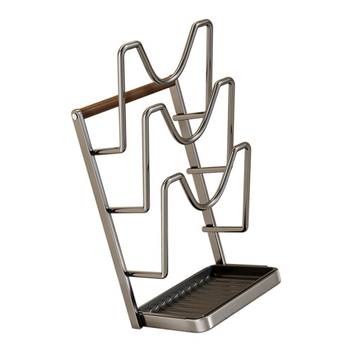Soporte estable para tapas con base antideslizante