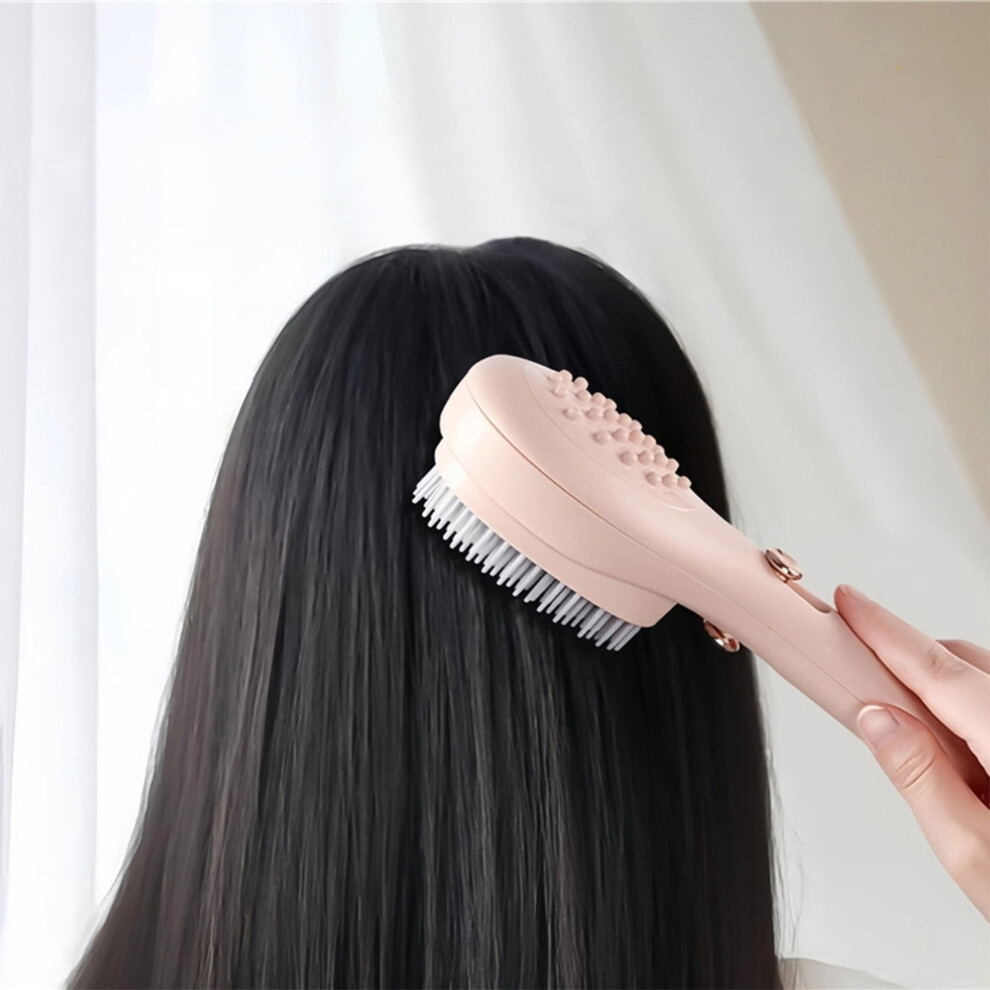 ShaoXinWan Telescopic & Massage Comb â Removes Broken Hair, Reduces Static, Scalp Massage, Everyday Grooming (Beige)