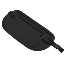 Antis-theft Waist Bag - Slim Anti-Theft Money Belt with 3 Hidden Pockets for Travel/Gym Essentials