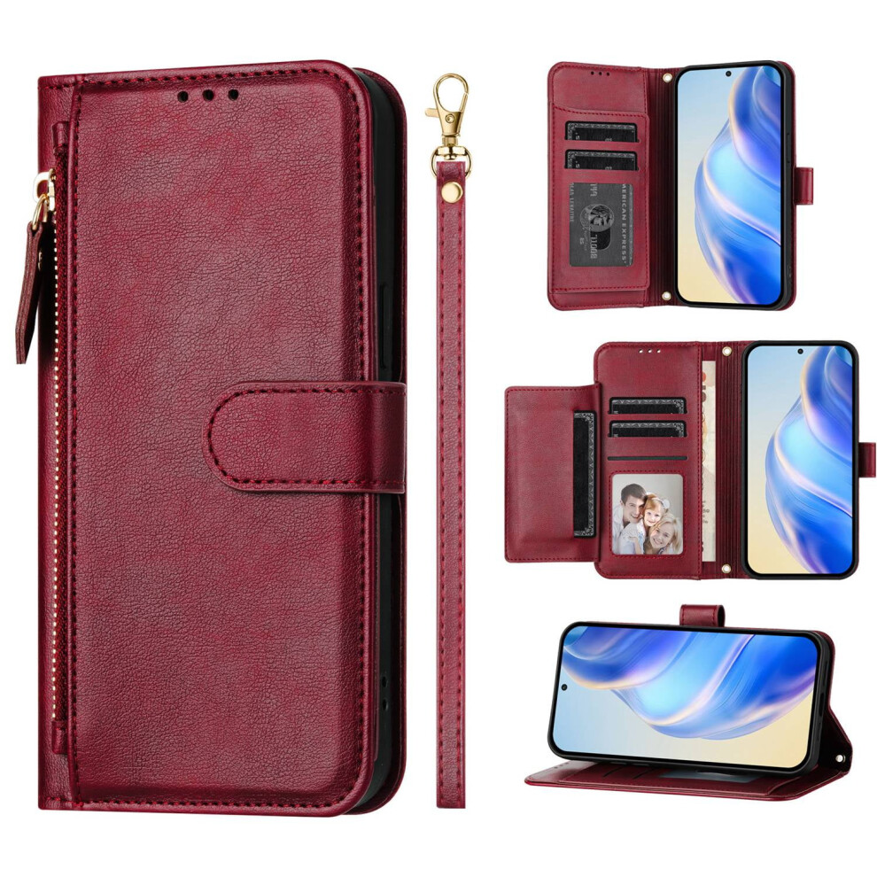 Compatible With Asus Rog Phone Wallet Case Â Leather, Magnetic Closure, Card Slot, Shockproof 9422877526789