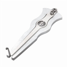 Jaw Harp Silver Portable Ethnic Musical Instrument for