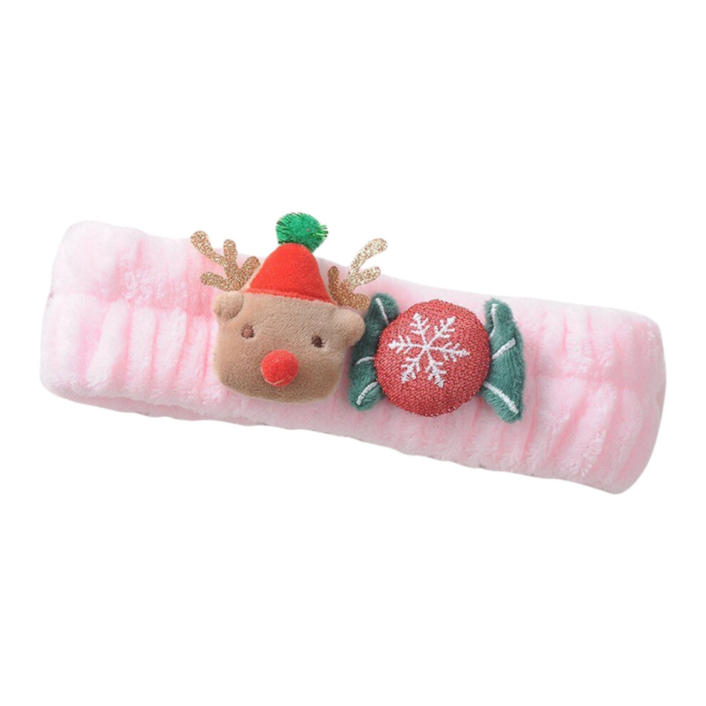 DAMAI Christmas headband and wristband set with hair clips