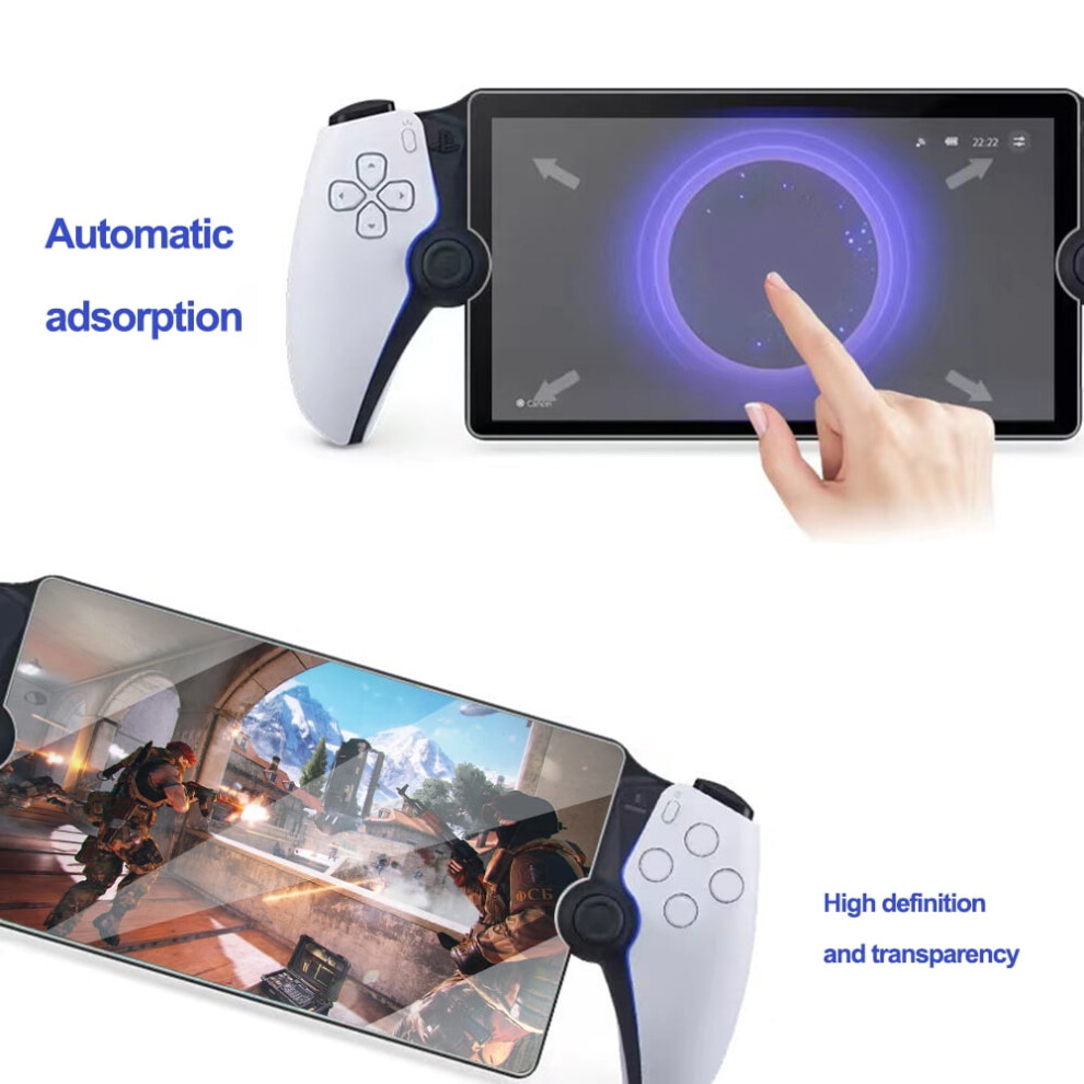 Tempered Film 0.33Mm Ultra Clear Screen Protector No Bubbles Anti-Scratch Anti-Fingerprint For Ps5 Portal 9085618924802