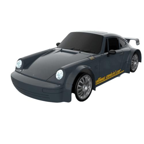Mini veículo de drift RC 1:64, brinquedo todo-terreno 4WD com LED