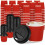 Espresso Cups with Lids 4 oz 50 pcs Ripple Insulated 1