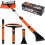 Car Ice Scraper with Extendable Snow Brush 43 inch 1