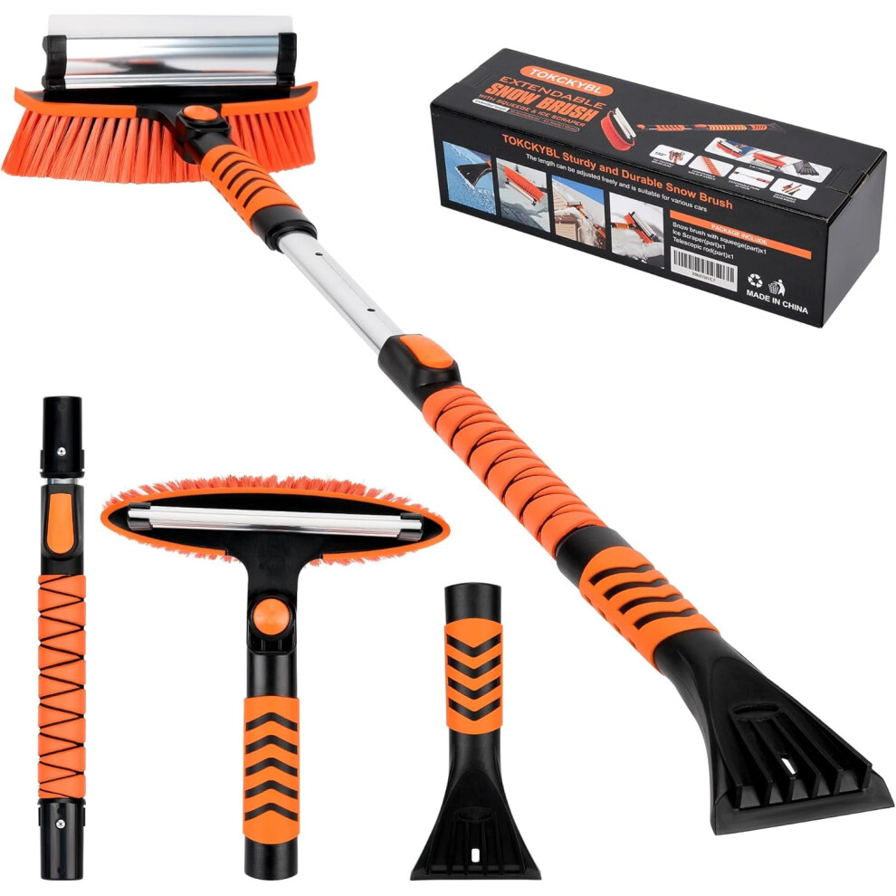 Car Windshield Ice Scraper 43 Inch With Extendable Snow 9455834350684