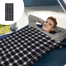 3-Season Camping Sleeping Bag - Warm Weather, Adult Sized, Durable Polyester with Reverse Zipper