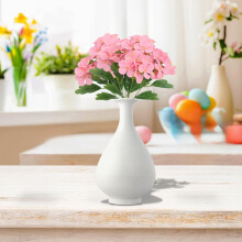 Fleurs artificielles résistantes aux UV, lot de 6, 6 couleurs