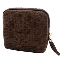 Midnight Pouch Purse Jewelry Case Coffee 1pc
