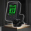 ROCKROK Gitarrstämapparat Clip-On, Digital Gitarrstämapparat med LCD-skärm för Gitarr, Bas 6