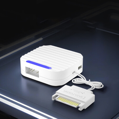 Intelligent ARGB Controller for PC 5V 3Pin Satas Connection Base Featuring MultiLighting Mode Remote Controls 1