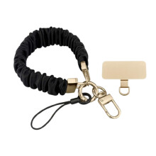 Phone Chain Phone Lanyard Easy to Use Unobstructed Charging Chic Multifunctional Black