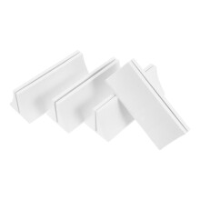 4pcs Movable Screen Support Stand Desk Partition Clip Holder Desk Partition Clamp Support Bracket for School Exams and Office Use