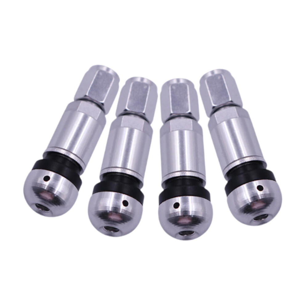 4 Pieces Bolt In Tire Valve Stem Caps Directly Replace Prevent Tire Blowouts 9399596738802