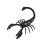 artificial insect Simulation Scorpion Black for Exhibits 1Pcs 3