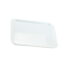 1Pack Small White Platter for Picnics and Everyday Use 30x22.4x1.5cm