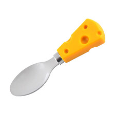 Stainless Steel Cheese Tool Set: Spoon, Shovel, Butter Fork & Bowl – Compatible with Western Kitchen