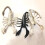 artificial insect Simulation Scorpion Black for Exhibits 1Pcs 7