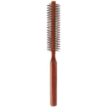 Brush For Blow Drying,Small Wooden Hair Brush Styling Roll Hairbrush Hair Blow Drying Brush Hair Brush for Women Men