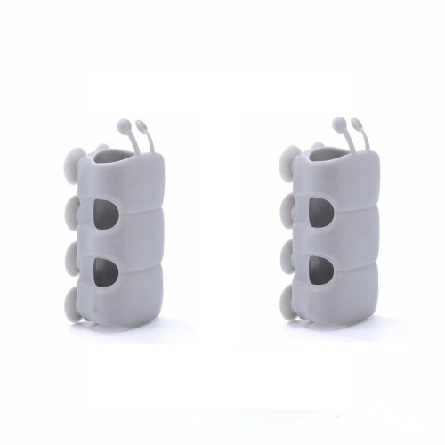 AuroraX Wall Mount Shower Head Holder 2 Pcs Adjustable 1