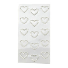 Gezichtssieraden met strass-steentjes en parels, 12 stuks