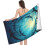 Ocean Shark Microfiber Beach Towel Sand-Free Quick-Dry 2