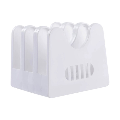 Foldable Pot Lid Rack for Countertop – Space-Saving, Durable Plastic, Compact & Easy to Store/Transport