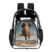 3D Printed Transparent Backpack for Comics & School – Waterproof, Multi-Functional, Back-to-School Gift