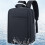 Mochila masculina para laptop de viagem de 15,6 polegadas 4