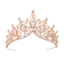 Gold and for Women, Rhinestone Princess for Women Girls, Small Gold Headband for Women Halloween Party Prom Bride Birthday