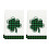 Lot de 2 torchons de cuisine pour la Saint-Patrick, 45,7 x 66 cm 1