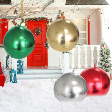 Boule de Noël gonflable DAMAI verte 48 cm