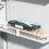 Refrigerator Door Rack, Rolling Storage Bin, Space-Saving Stackable Design, Organizes Condiments and Snacks in Refrigerator, Home Kitchen Users 1