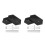 4Pcs Black Acrylic Longboard Wall Rack with Easy Installation 8