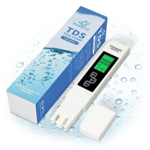 2025 TDS Digital Water Meter – 4-in-1 TDS/EC/Temperature (C/F), 0–9990 ppm, for Drinking Water, Aquariums, Hydroponics, RO/DI Systems