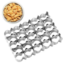 Goldfish Cookie Mold Stainless Steel 25-Cavity