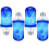 YesLED Flame Light Bulbs, 4 Modes, E26 Base, for Holiday/Patio/Indoor Decor – Compatible with E26 sockets (Blue, 4 Pack) 1
