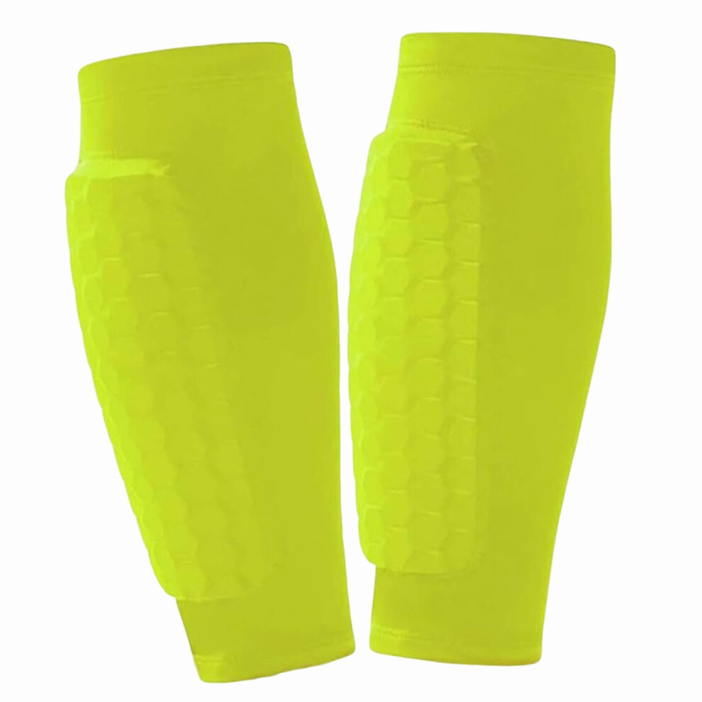 Calf Guards for Skiing Soccer Honeycomb Foam Breathable