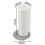 Magnetic Door Stopper Stainless Steel Adjustable 1 Pack 2